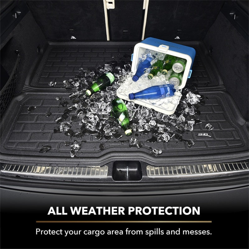3D MAXpider 2012-2019 Volkswagen Passat Kagu Cargo Liner - Black - A3