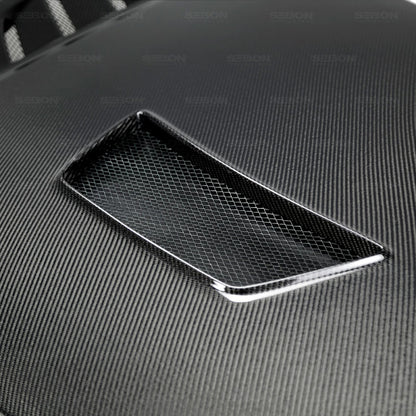 Seibon 2017 Honda Civic Type R CV-Style Carbon Fiber Hood 2