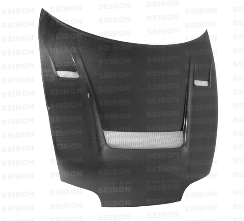Seibon 93-98 Toyota Supra (JZA80L) KB-Style Carbon Fiber Hood 1