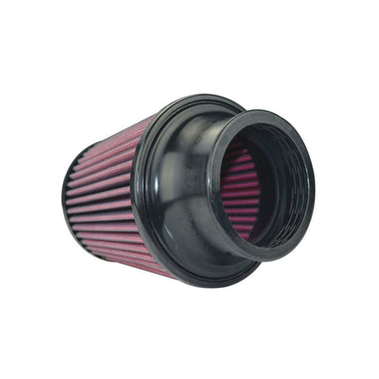 Injen High Performance Air Filter - 3.00 Black Filter 6 Base / 5 Tall / 4 Top - 45 Pleat 3