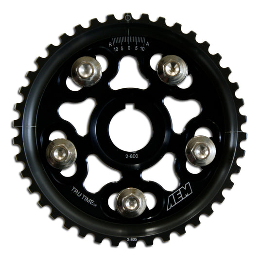 AEM 92-01 Honda Prelude Si VTEC/ Base & SH True Black Tru-Time Cam Gear - Accord