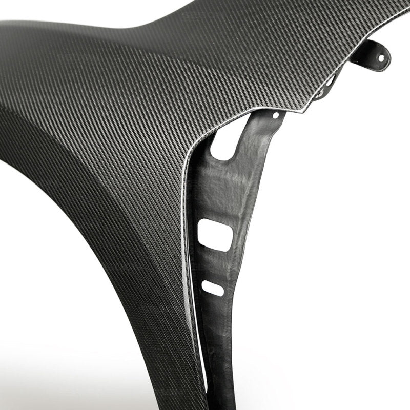 Seibon 2017 Honda Civic Type-R OE-Style Gloss Carbon Fiber Front Fenders 4