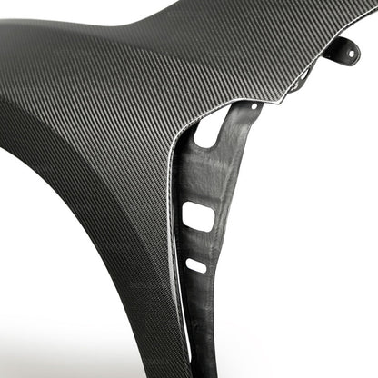 Seibon 2017 Honda Civic Type-R OE-Style Gloss Carbon Fiber Front Fenders 4