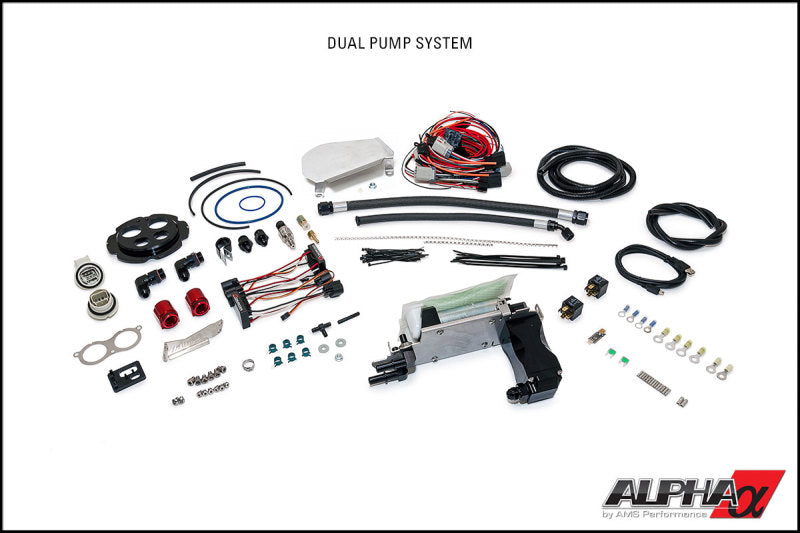 AMS Performance 2009+ Nissan GT-R R35 Omega Fuel System - Dual Pumps - GTR