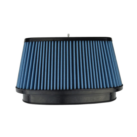 Injen NanoWeb Dry Air Filter 8.725x3.940 Oval neck/ 10.375x5.590 Base / 6.30 Tall w/Barb Fit 0