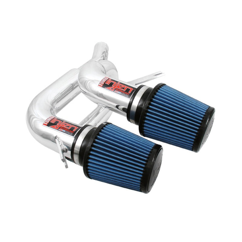 Injen 08-09 535i E60 3.0L L6 Twin intake & AMSOIL Filters Polished Short Ram Intake 0