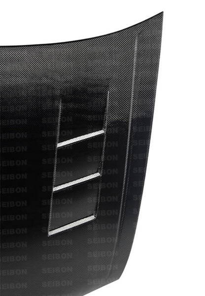 Seibon 08-10 Honda Accord 4 Door TS Carbon Fiber Hood 3