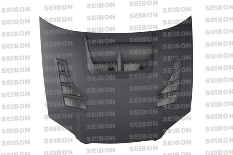 Seibon 04-05 Subaru WRX/STi CW-Style Dry Carbon Fiber Hood 7