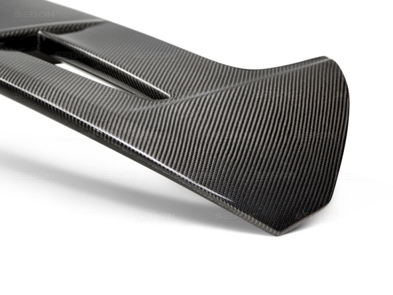 Seibon 11-15 Ford Fiesta (Hatchback) ST-Style Carbon Fiber Rear Spoiler 3