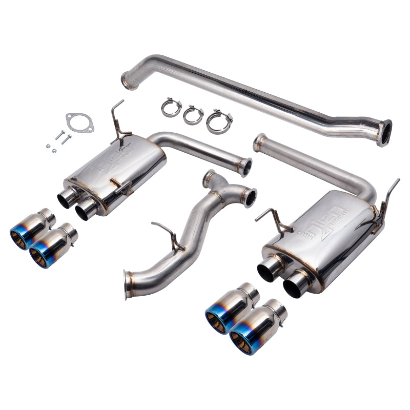 Injen 15-20 Subaru STI Cat Back Exhaust w/ Quad Titanium Tips 2