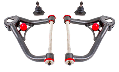 BMR Suspension BMR 67-69 1st Gen F-Body Non-Adj. Upper A-Arms (Polyurethane) - Black Hammertone