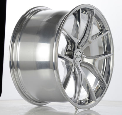 BBS CI-R 20x11.5 5x120 ET52 Ceramic Polished Rim Protector Wheel -82mm PFS/Clip Required 12
