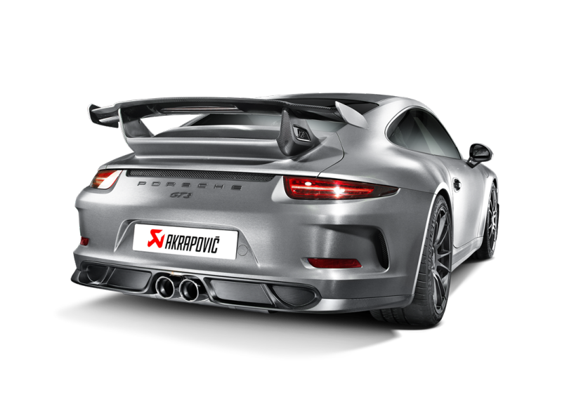 Akrapovic 14-17 Porsche 911 GT3 (991) Rear Carbon Fiber Diffuser - Matte 3