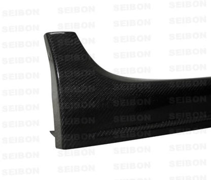 Seibon 08-09 Mitsubishi Evo X OEM-style Carbon Fiber Side Skirts 1