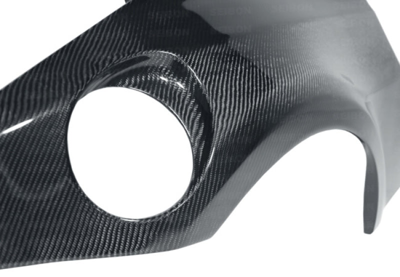 Seibon 02-08 Nissan 350Z Carbon Fiber Rear Fenders 8