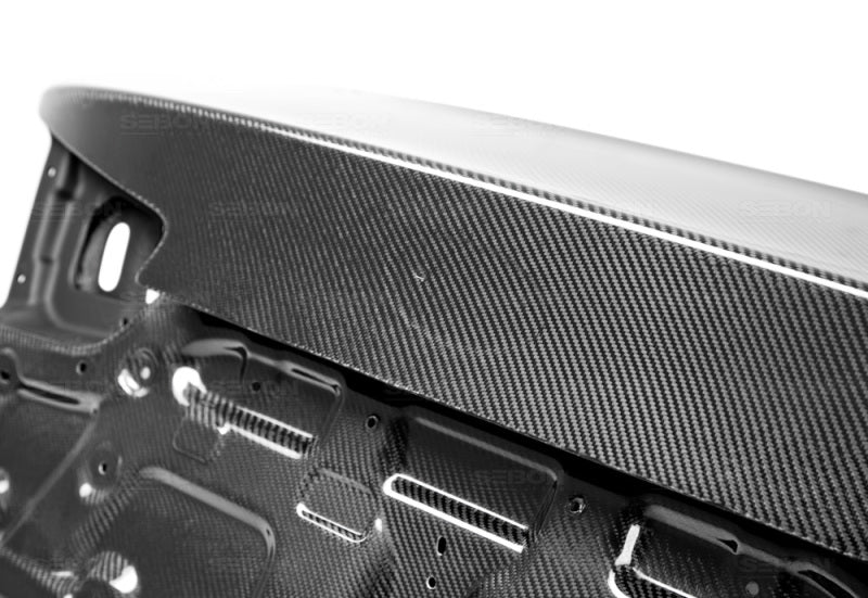 Seibon 14-15 Kia Optima OE Style Carbon Fiber Trunk Lid (Excl 2016 Models) 8