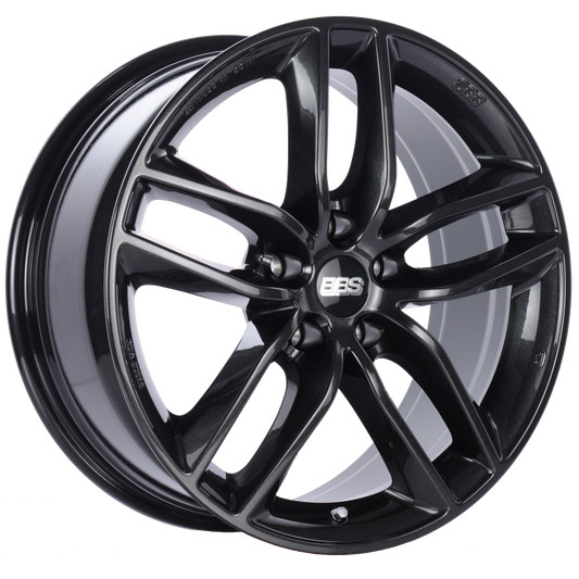 BBS SX 17x7.5 5x120 ET37 Crystal Black Wheel -82mm PFS/Clip Required 0