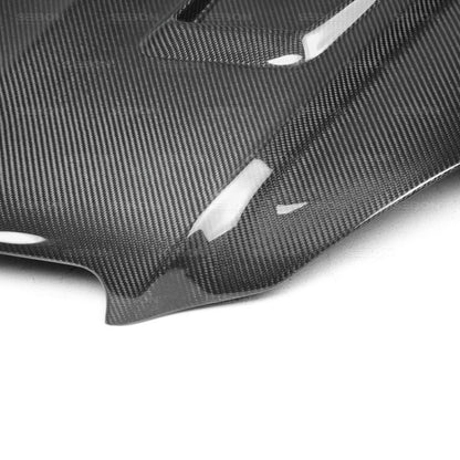 Seibon 12-14 Mercedes C-Class GT Style Carbon Fiber Hood 3