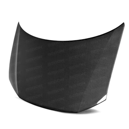 Seibon 12-13 Honda Civic 4Dr OEM-Style Carbon Fiber Hood (4Dr Only) 0