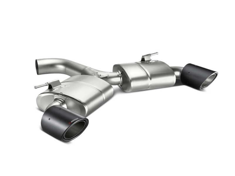 Akrapovic 13-17 Volkswagen Golf GTI (VII) Slip-On Race Line (Titanium) w/ Carbon Tips 0