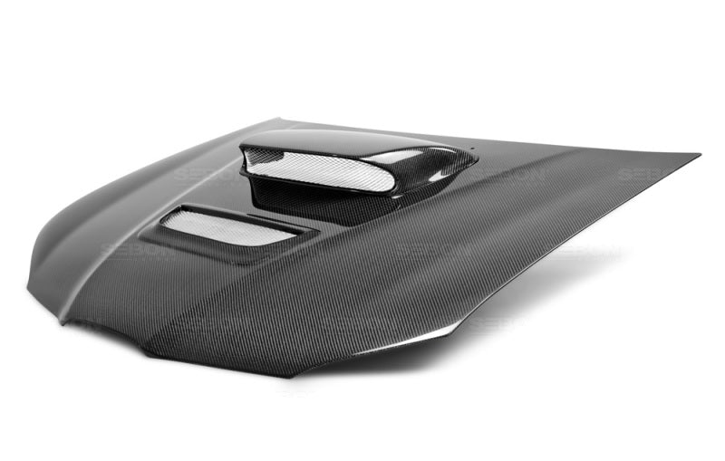 Seibon 06-07 Subaru WRX/STi RC Carbon Fiber Hood 1