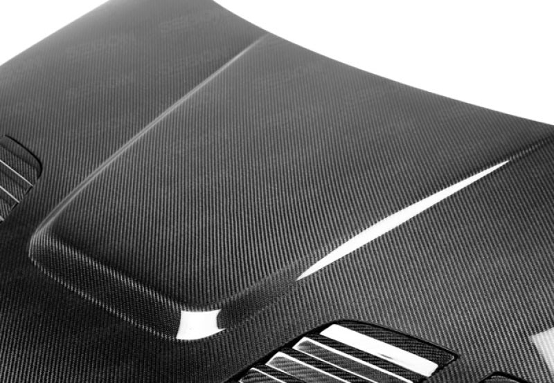 Seibon 12-13 BMW F30 GTR-Style Carbon Fiber Hood 1