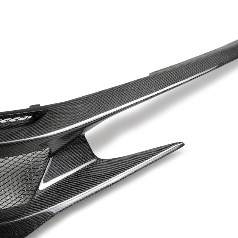 Seibon 17-18 Honda Civic Type R CV-Style Carbon Fiber Front Grill 7