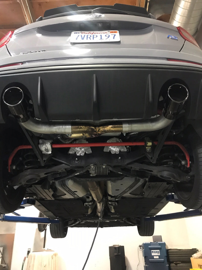 Injen 16-18 Ford Focus RS 3in Cat-Back Stainless Steel Exhaust w/ 4in Black Chrome Tips 10