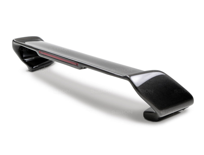Seibon 98-01 Subaru Impreza RB Style Carbon Fiber Rear Spoiler 1