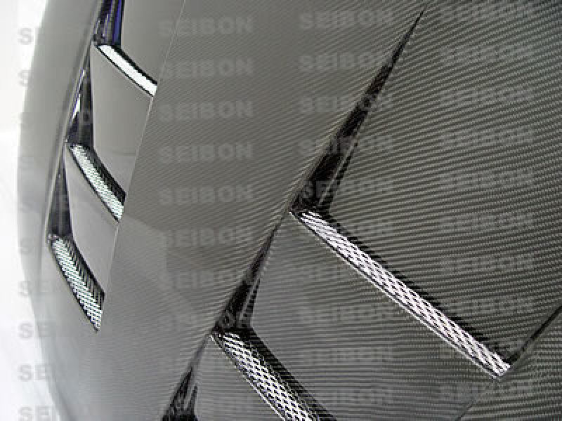 Seibon 93-98 Toyota Supra (JZA80L) TS Style Carbon Fiber Hood 0