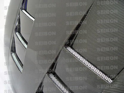 Seibon 93-98 Toyota Supra (JZA80L) TS Style Carbon Fiber Hood 0