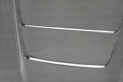 Seibon 90-94 Nissan Skyline R32 (BNR32)  DVII Carbon Fiber Hood 1