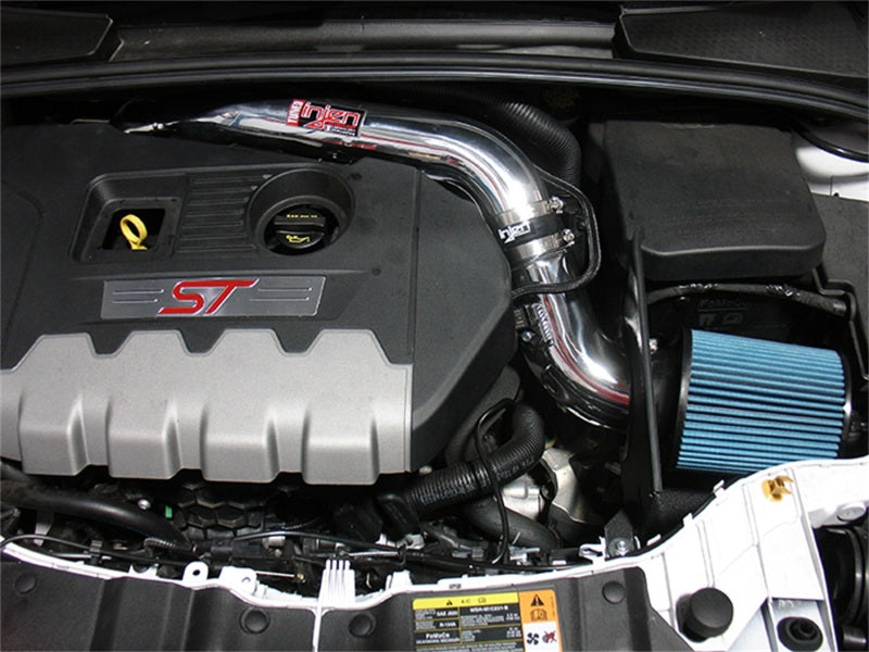 Injen 15-18 Ford Focus ST 2.0L (t) 4cyl Polished Short Ram Intake w/MR Tech & Heat Shield 2