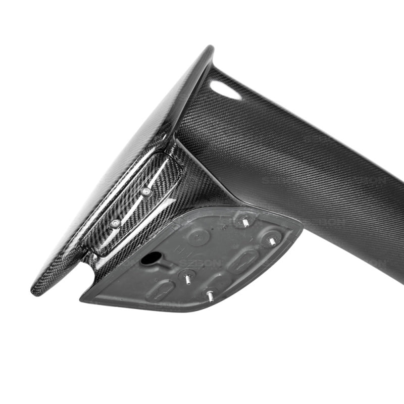 Seibon 08-10 Subaru WRX/STi 4dr OEM-style Carbon Fiber Rear Spoiler 5