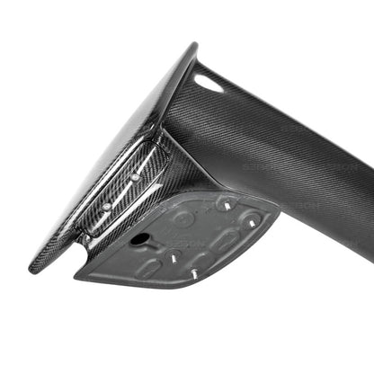 Seibon 08-10 Subaru WRX/STi 4dr OEM-style Carbon Fiber Rear Spoiler 5