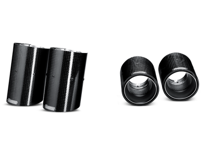 Akrapovic 07-13 BMW M3 (E90/E92/E93) Tail Pipe Set (Carbon) 1