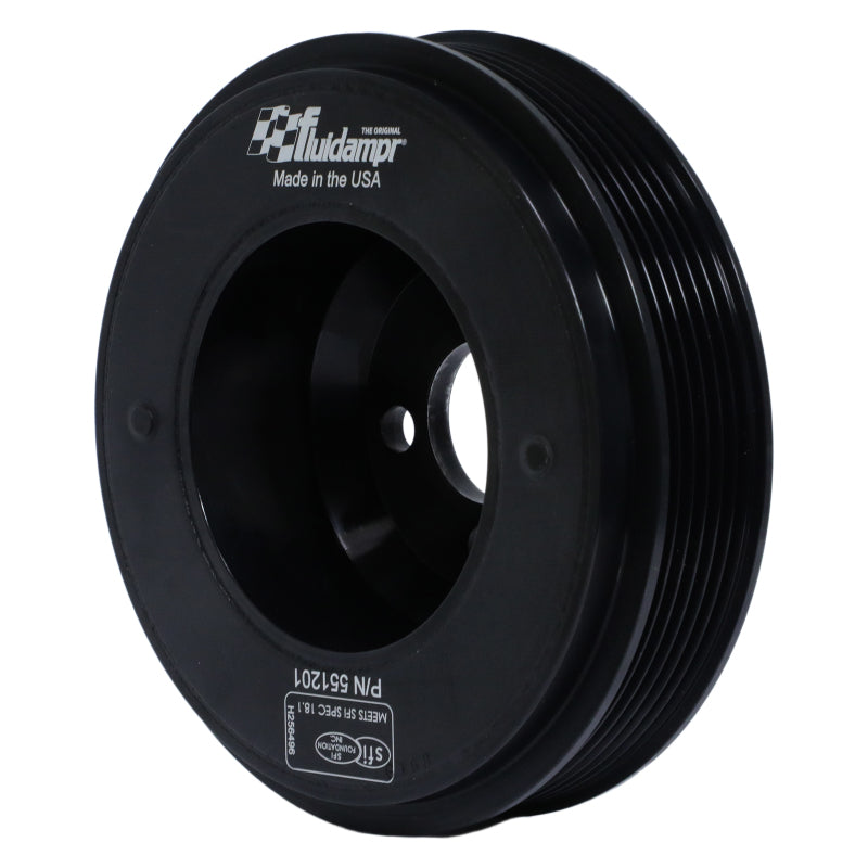 Fluidampr VW 2000-2005 1.8L Turbo Motor (4 bolt hole mounting) Steel Internally Balanced Damper - Golf & A4