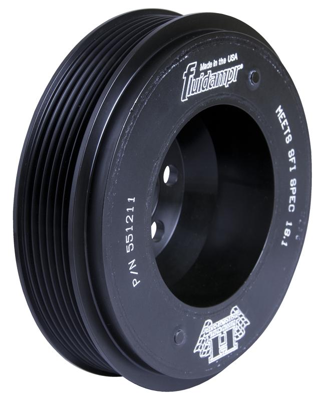 Fluidampr VW 06-08 2L FSI Motor (6 bolt hole mounting) Steel Internally Balanced Damper - A3 & A4