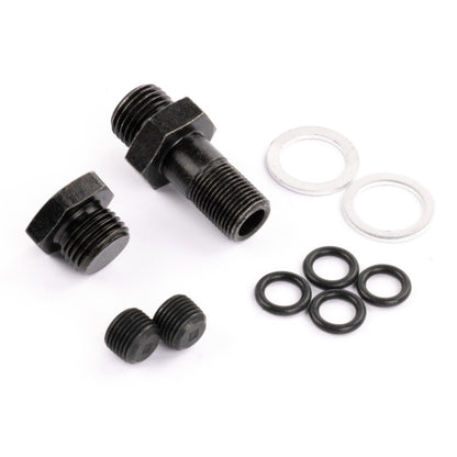 AEM 99-00 Honda Civic Si Black Fuel Rail - Integra