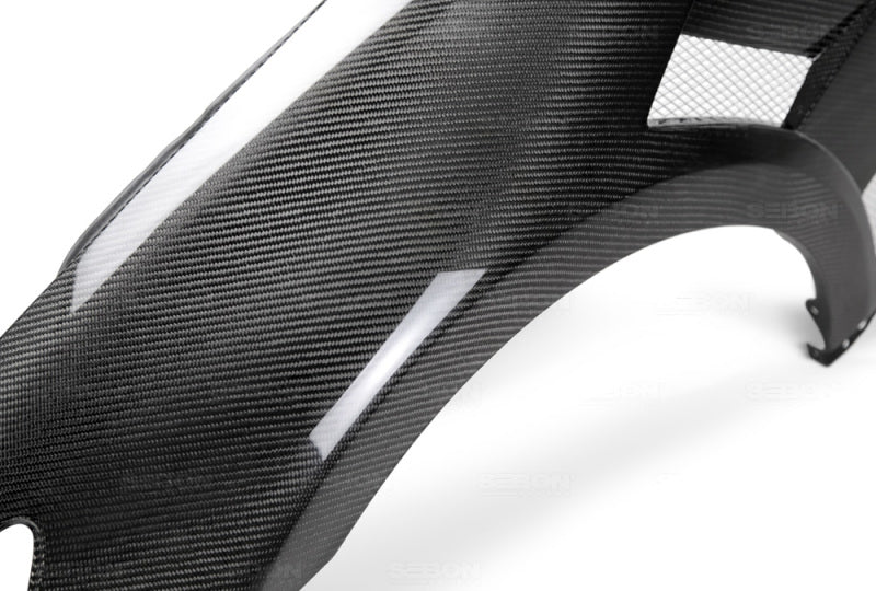 Seibon 14-15 Lexus IS250/350 10mm Wider Carbon Fiber Fenders 2