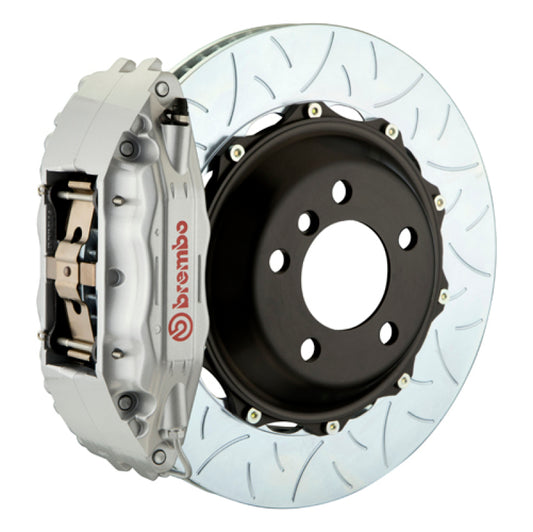 Brembo 01-06 M3 (E46) Front GT BBK 4 Piston Cast 2pc 355x32 2pc Rotor Slotted Type3-Silver 0