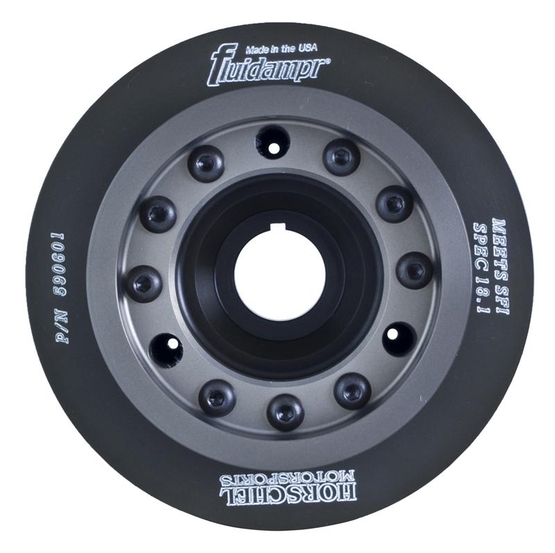 Fluidampr Honda All B Series PS Air / Alt Pulley Steel Internally Balanced Damper - Integra