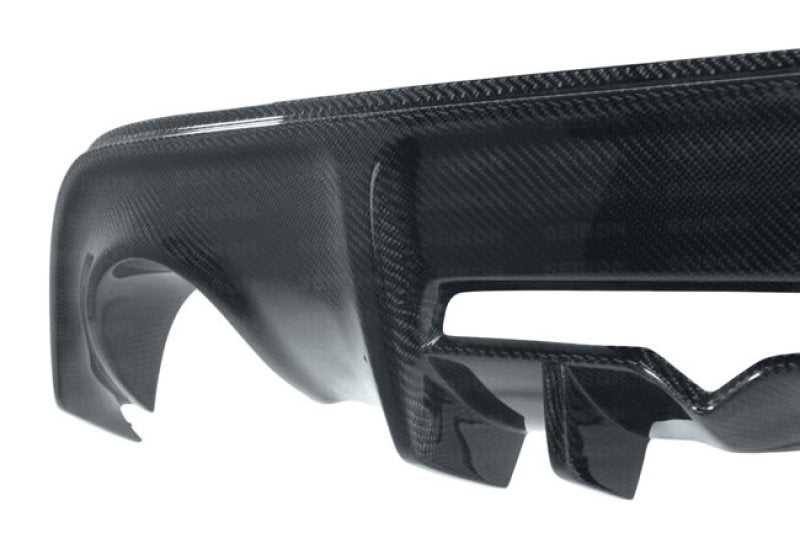 Seibon 12-13 BRZ/FRS Carbon Fiber Rear Diffuser Cover 4