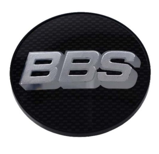 BBS Center Cap 56mm Carbon/Silver 0