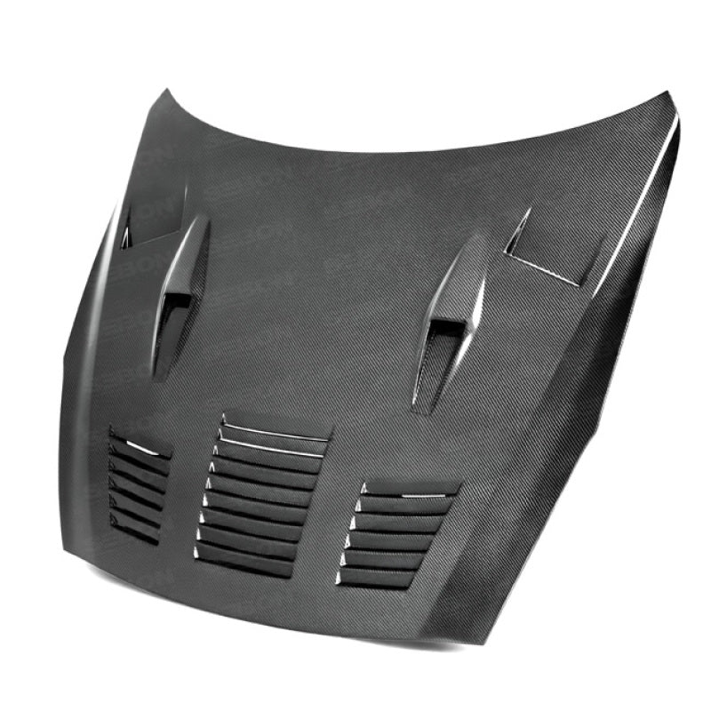 Seibon 09-12 Nissan GTR R35 GTII-Style Carbon Fiber Hood 9