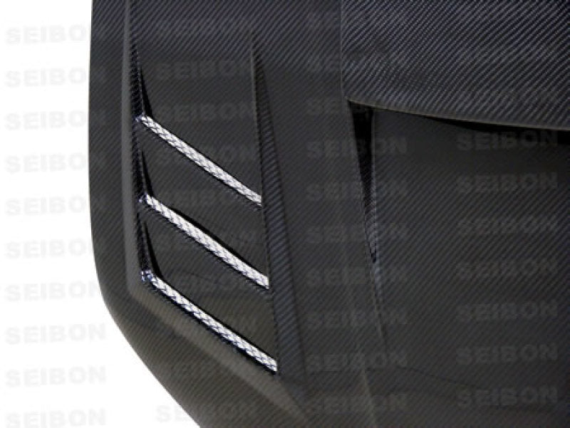 Seibon 06-07 Subaru WRX/STi CWII Carbon Fiber Hood 6