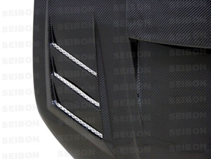 Seibon 06-07 Subaru WRX/STi CWII Carbon Fiber Hood 6