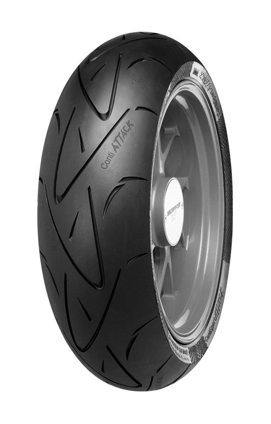 Continental Tire Continental ContiSportAttack - 180/55 ZR 17 M/C (73W) TL Rear