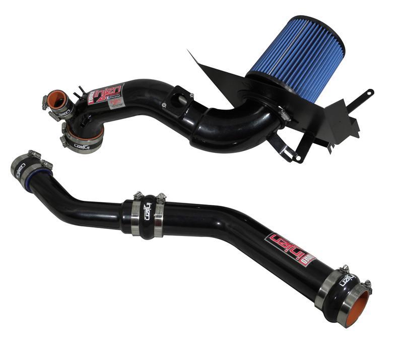 Injen 2008-14 Mitsubishi Evo X 2.0L 4Cyl Black Short Ram Intake 5