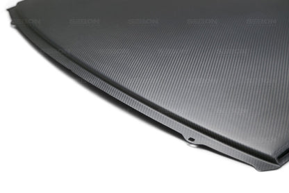 Seibon 2016 Honda Civic Coupe Dry Carbon Roof Replacement (Dry Carbon Products are Matte Finish) 2